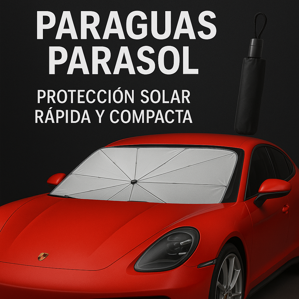Parasol Paraguas Automotriz Reforzado